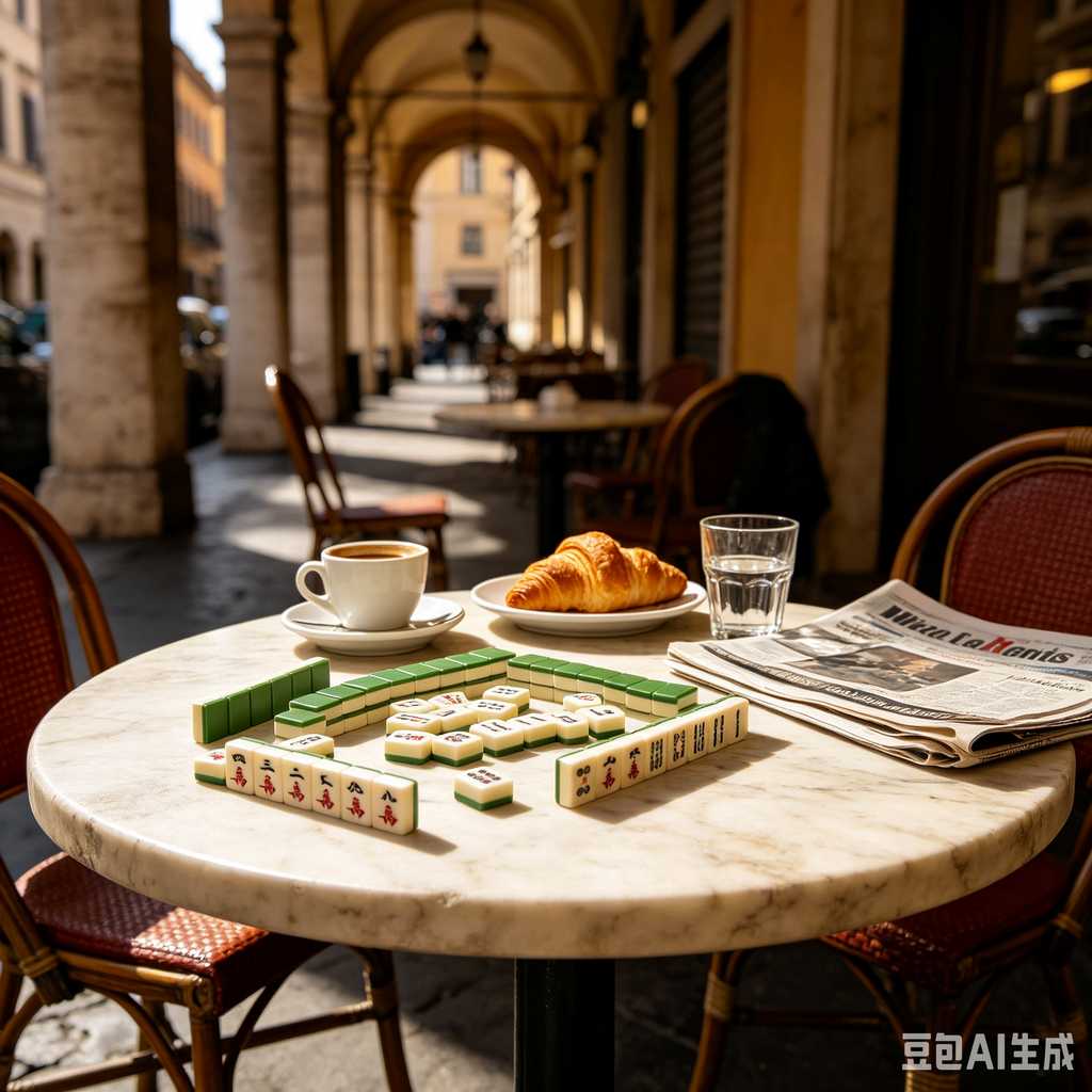 luxury carving mahjong tiles
